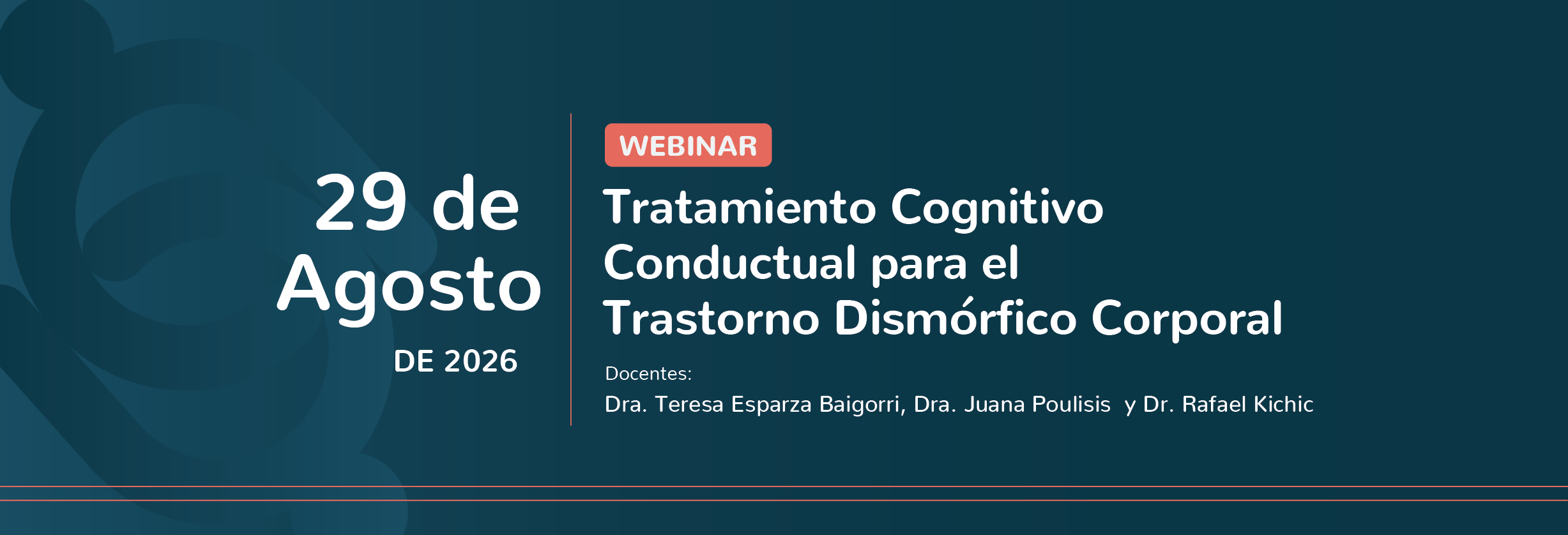 Tratamiento Cognitivo Conductual para el Trastorno Dismórfico Corporal - 29 de agosto 2026